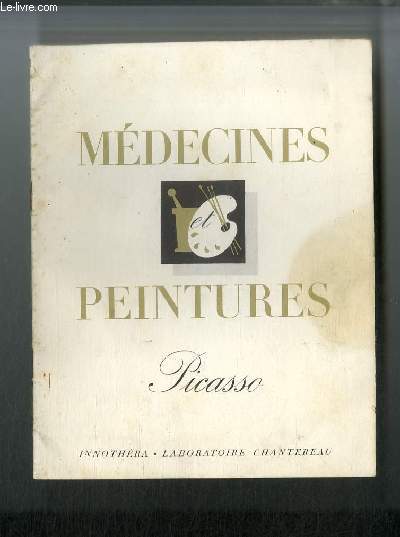 Mdecines et peintures n 84 - Picasso, par Jean Cocteau