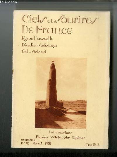 Ciels et Sourires de France n 12 - Brignogan, Saint Thgonnec, A Goulven, A Ploudelmzeau, Brasparts