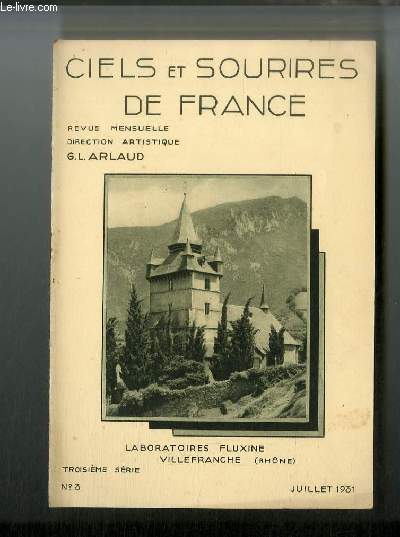 Ciels et Sourires de France n 3 - Lourdes, le chateau, Le lac a 3 km, Mauzevin, Le chateau du XIVe sicle, Rtharram, le pont, Route du col d'Aspin, espiadet, Bagnres de Bigorre