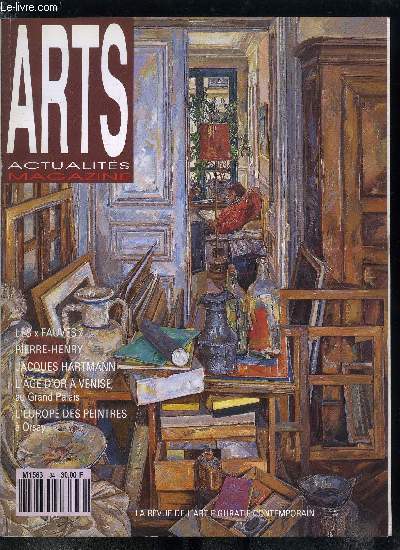 Arts actualits magazine n 34 - L'absolue beaut de Giorgione au Titien, l'age d'or de la peinture a Venise par Guy Vignoht, L'art russe, spirituel, le matrialisme ne fera qu'exalter sa rdemption par Christian Germak, L'europe des peintres (1893)