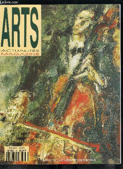 Arts actualits magazine n 37 - Gen Paul, la force de l'instinct d'un gant de l'expressionnisme, Les arts et les sports, Paul Helleu : le magicien du bonheur, Bernard Buffet a Chenonceaux et a Ornans, Jean Pougny : rtrospective, Marino Marini