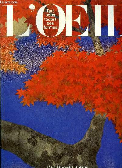 L'oeil n 303 - L'art japonais a Paris par Katsuichi Ikawa, Les Namban ou l'Europisme japonais par Vadime et Danielle Elisseeff, Sharaku, mtore du monde qui passe par Genevive Aitken et Marianne Delafond, Le stand imaginaire de l'oeil a la FIAC