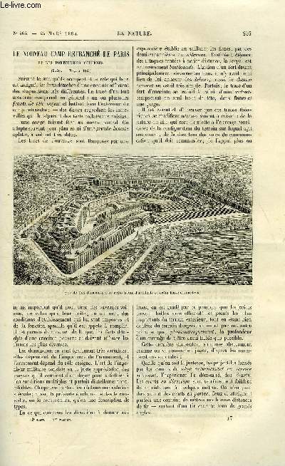 La nature n 564 - Le nouveau camp retranch de Paris et les forteresses modernes par le lt colonel Hennebert, Les coureurs par G. Kerlus, Les ptroles de Bakou par E.A. Tournier, Le nouveau poste central des tlgraphes a Paris, La chimie dans l'extrme