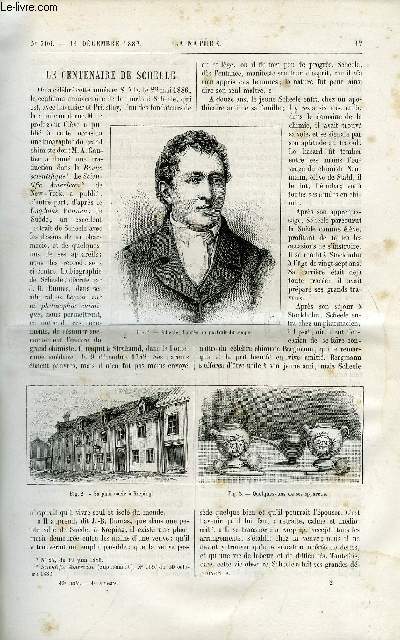 La nature n 706 - Le centenaire de Scheele, Les nains et les gants, Le calendrier perptuel et la mnmotechnie par Jacques Bertillon, Torpilles balistiques, Eclairage lectrique des wagons lits par G. Mareschal, Nouveau mode de construction de l'hlice