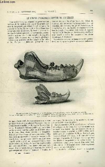 La nature n° 1540 - Le Grand Caranssier fossile de vaugirard par - Picture 1 of 1