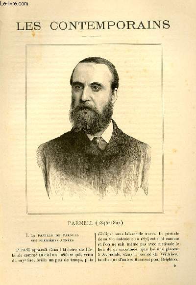 Parnell ( 1846-1891) LES CONTEMPORAINS N47