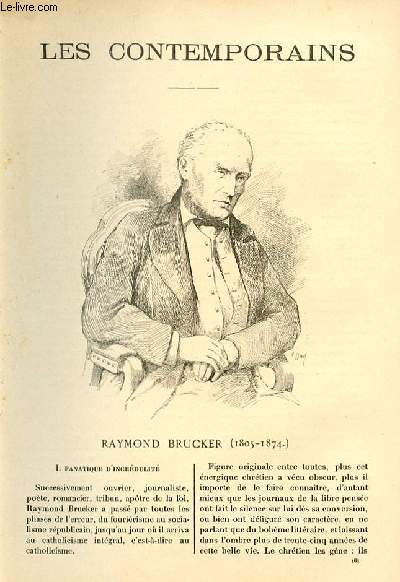 Raymond Brucker (1805-1874). LES CONTEMPORAINS N161