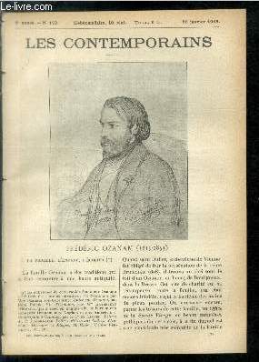 Frdric Ozanam (1813-1853). LES CONTEMPORAINS N172