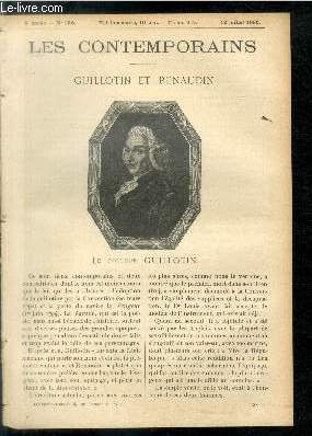 Guillotin et Renaudin - Le docteur Guillotin (1738-1814) - L'amiral Renaudin (1750-1809). LES CONTEMPORAINS N196