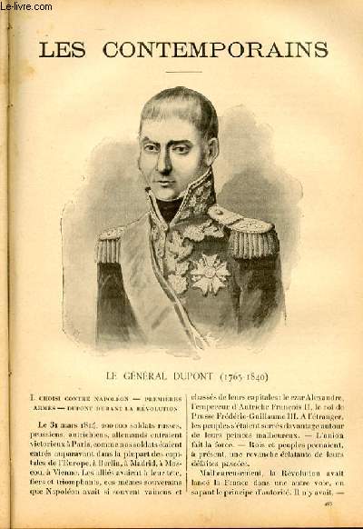Le gnral Dupont (1765-1840). LES CONTEMPORAINS N263