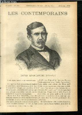 David Livingstone (1813-1873). LES CONTEMPORAINS N°280