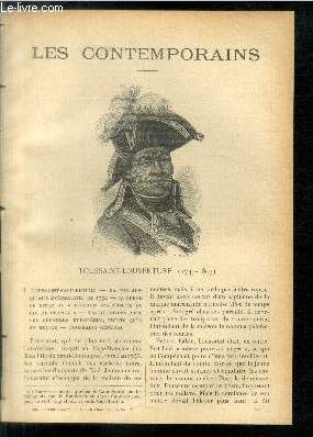 Toussaint-Louverture (1743-1803). LES CONTEMPORAINS N303