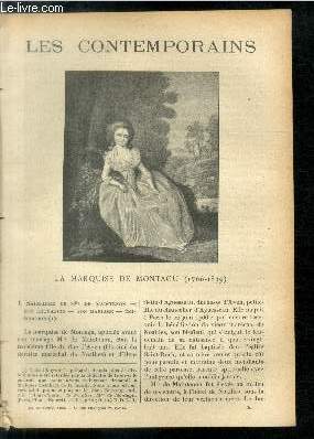 La marquise de Montagu (1766-1839). LES CONTEMPORAINS N320