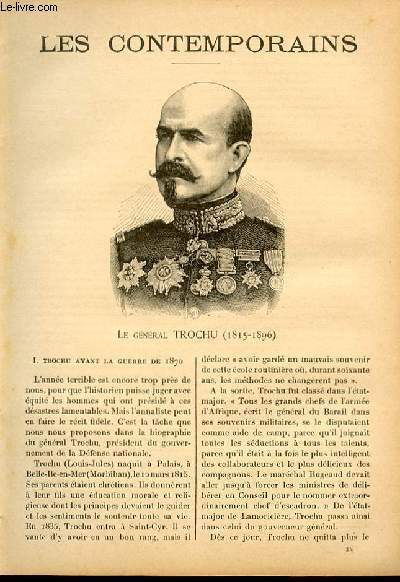 Le gnral Trochu (1815-1896). LES CONTEMPORAINS N330