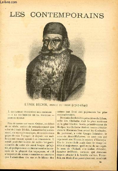 L'Emir Bchir, prince du liban (1767-1849). LES CONTEMPORAINS N350