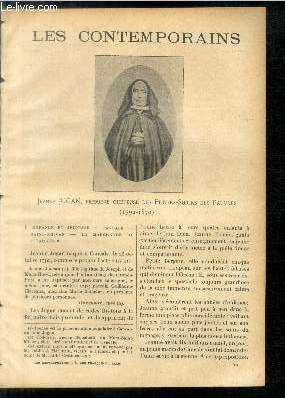Jeanne Jugan, premire quteuse des Petites Soeurs des Pauvres (1792-1879). LES CONTEMPORAINS N362