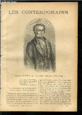 Charles Nodier, de l'Acadmie franaise (1780-1844). LES CONTEMPORAINS N 453