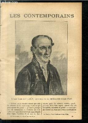 L'abb Ren-Just Hay, crateur de la minralogie (1743-1822). LES CONTEMPORAINS N 483