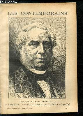 Drouyn de Lhuys, homme d'Etat et Prsident de la Socit des Agriculteurs de France (1805-1881). LES CONTEMPORAINS N 484