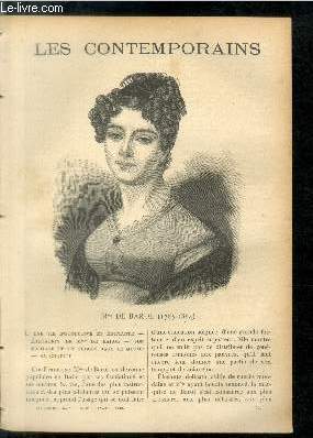 Mme de Barol (1785-1864). LES CONTEMPORAINS N 511