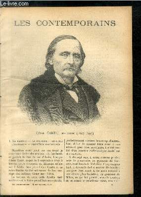 Csar Cantu, historien (1807-1895). LES CONTEMPORAINS N 513