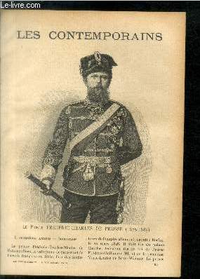 Le prince Frederic Charles de Prusse (1825-1885). LES CONTEMPORAINS N 517