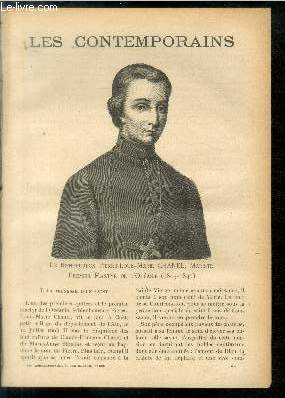 Le bienheureux Pierre-Louis-Marie Chanel, mariste, premier martyr de l'Ocanie (1803-1841). LES CONTEMPORAINS N 535