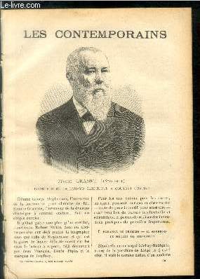 Znobe Gramme (1826-1901). Inventeur de la dynamo lectrique a courant continu. LES CONTEMPORAINS N 659