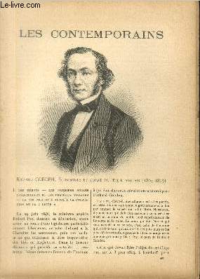 Richard Cobden, conomiste et homme politique anglais (1804-1865). LES CONTEMPORAINS N 763