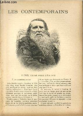 Ruskin, crivain anglais (1819-1900). LES CONTEMPORAINS N 768