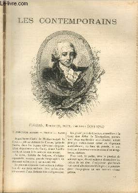 Florian, romancier, poète, fabuliste (1755-1794). LES CONTEMPORAINS N° 773
