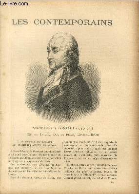 Armand-Louis de Gontaut (1747-1793) Duc de Lauzun, Duc de Biron, Général Biron. LES CONTEMPORAINS N° 819