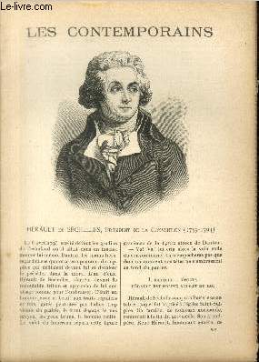 Herault de Schelles, prsident de la Convention (1759-1794). LES CONTEMPORAINS N 823