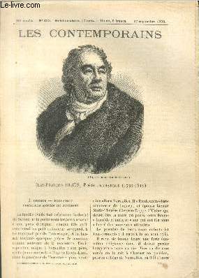 Jean-Franois Ducis, pote dramatique (1733-1816). LES CONTEMPORAINS N 833
