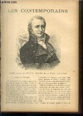 Comte Jacques de Liniers, vice-roi de la Plata (1753-1810). LES CONTEMPORAINS N 852