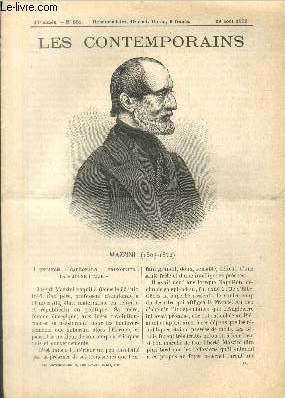 Mazzini (1805-1872). LES CONTEMPORAINS N 881