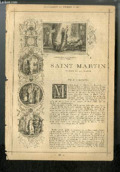 Vies des Saints n 40 - Saint Martin, patron de la France - fte me 11 novembre