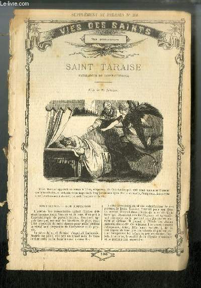 Vies des Saints n 106 - Saint Taraise, patriarche de Constantinople, fte le 25 fvrier