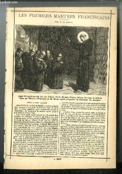 Vies des Saints n 257 - Les premiers martyrs franciscains - fte le 16 janvier