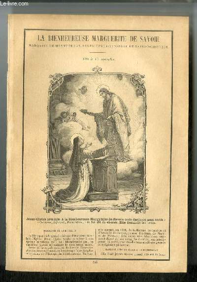 Vies des Saints n 355 - La bienheureuse Marguerite de Savoie, marquise de Montferrat, religieuse de l'ordre de Saint Dominique - fte le 17 novembre