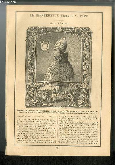 Vies des Saints n 409 - Le bienheureux Urbain V, pape - fte le 19 dcembre