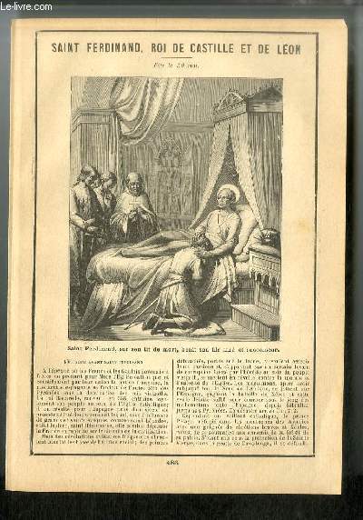 Vies des Saints n 486 - Saint Ferdinand, roi de Castille et de Lon - fte le 30 mai