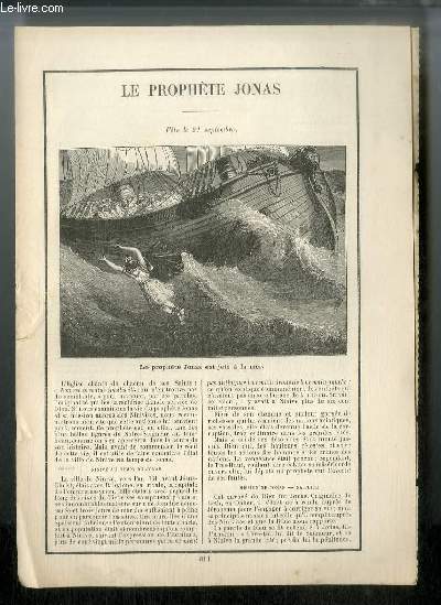 Vies des Saints n 811 - Le prophte Jonas - fte le 21 septembre - Saint Innocence ou Innocentia de Rimini, vierge et martyre - fte le 16 septembre
