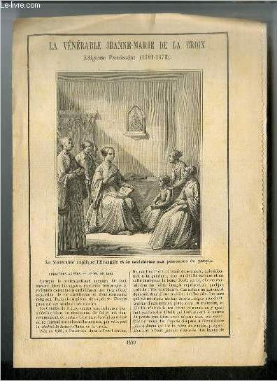 Vies des Saints n 1440 - La vnrable Jeanne-Marie de la Croix, religieuse franciscaine (1603-1673)