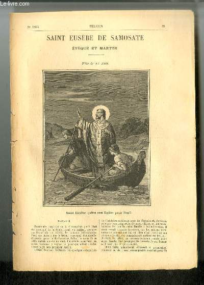 Vies des Saints n 1544 - Saint Eusbe de Samosate, vque et martyr - fte le 21 juin