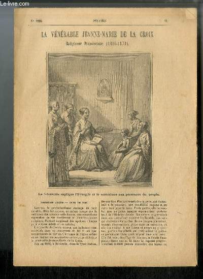 Vies des Saints n 1605 - La vnrable Jeanne-Marie de la Croix, religieuse Franciscaine (1603-1673)