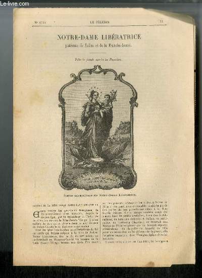 Vies des Saints n 1744 - Notre-Dame Libratrice, patronne de Salins et de la Franche-Comt - fte le jeudi aprs la Passion