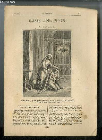 Vies des Saints n 1746 - Sainte Lioba (700-779) - fte le 28 septembre