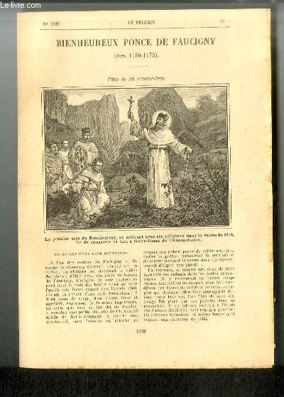 Vies des Saints n 1827 - Bienheureux Ponce de Faucigny (vers 1100-1178) - fte me 26 novembre