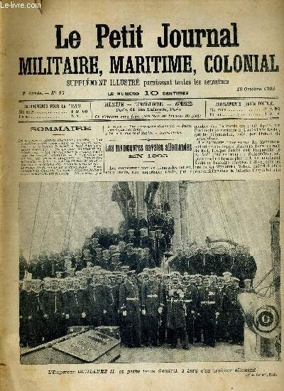 Les manoeuvres navales allemandes en 1905